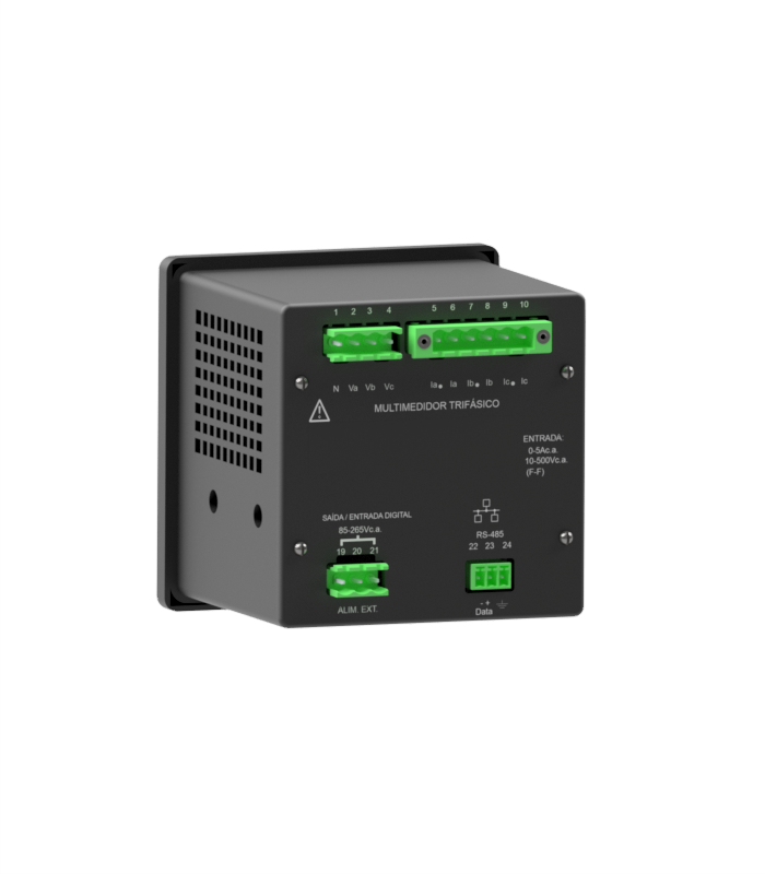 Konect K Medidor de Energia com RS-485 porta de painel